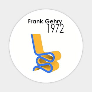 Frank Gehry Chair Magnet